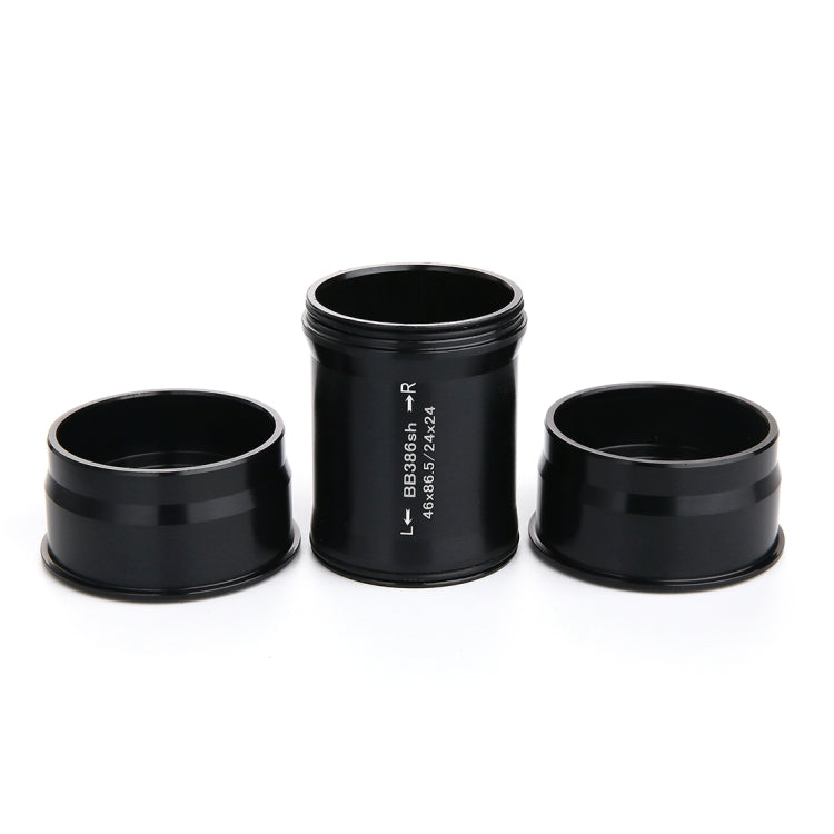 Skorter | BB386 EVO Press Fit Style Bottom Bracket Fits 86.5mm for SHIMANO, Prowheel, SRAM GXP Mountain Bike (Black)
