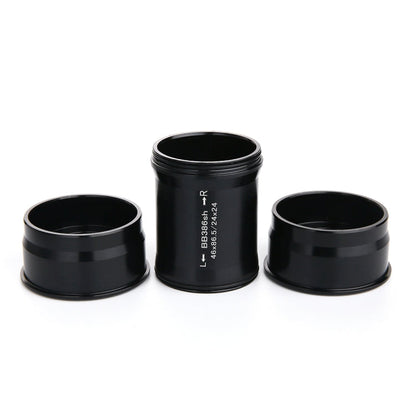 Skorter | BB386 EVO Press Fit Style Bottom Bracket Fits 86.5mm for SHIMANO, Prowheel, SRAM GXP Mountain Bike (Black)