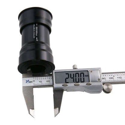 Skorter | BB386 EVO Press Fit Style Bottom Bracket Fits 86.5mm for SHIMANO, Prowheel, SRAM GXP Mountain Bike (Black)