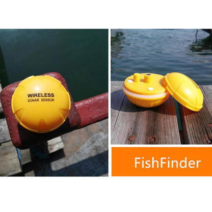 Skorter | Bluetooth Fish Detector 125KHz Sonar Sensor 0.6-36m Depth Locator Fishes Finder Alarm for iOS & Android Mobile Phones