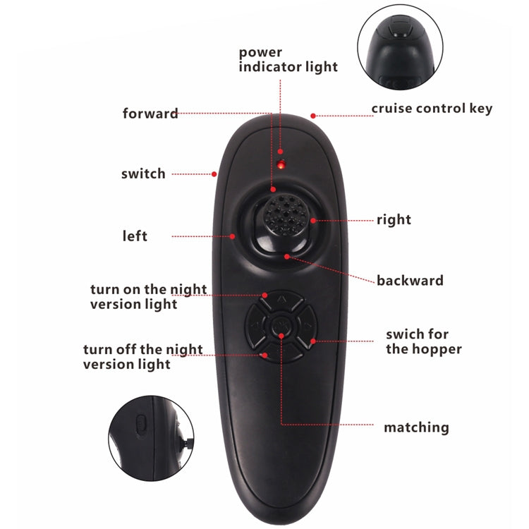 Skorter | D16 Smart RC Fishing Bait Boat 2kg Load 500M