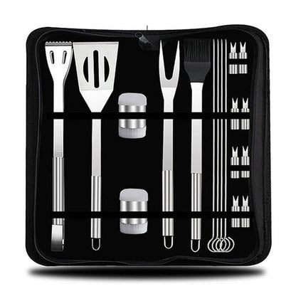 Skorter | 18 in 1 Outdoor Tableware Set Camping Barbecue Tableware Picnic Tool Set