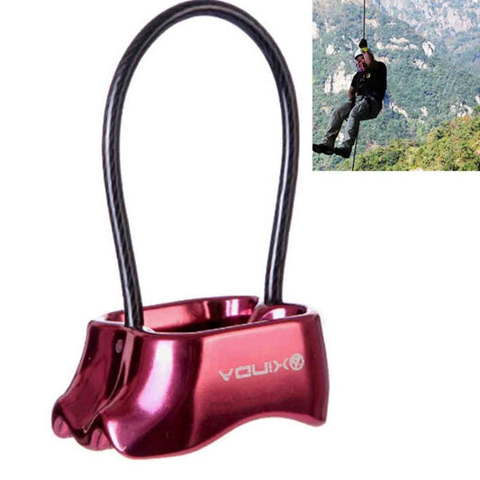 Skorter | XINDA XD8603 Safety Abseiling Belay Rappelling Device for Climbing, Random Color