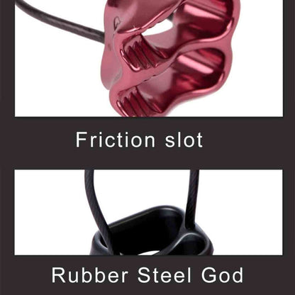 Skorter | XINDA XD8603 Safety Abseiling Belay Rappelling Device for Climbing, Random Color