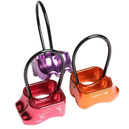 Skorter | XINDA XD8603 Safety Abseiling Belay Rappelling Device for Climbing, Random Color