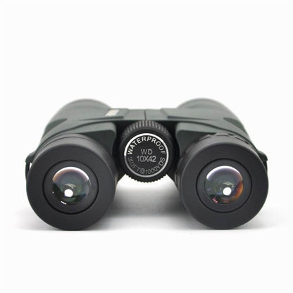 Skorter | Visionking 10x42 Outdoor Sport Professional Waterproof Binoculars Telescope for Birdwatching / Hunting(Green)