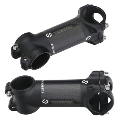 Skorter | TOSEEK Road Mountain Bike Ultra-light Handlebar Stem Riser Faucet, Size: 17 Degree, 90mm (Matte)