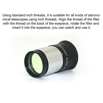 Skorter | Datyson 5P9973 Telescope UHC Blocking Urban Light Pollution 1.25 inch Light Pollution Blocking Filter