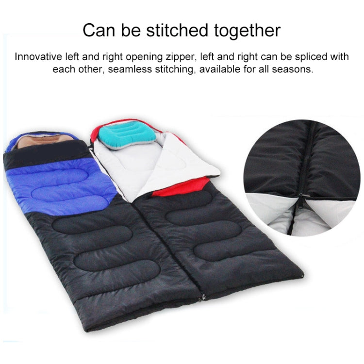 Skorter | Outdoor Camping Sleeping Bag Splicing Indoor Cotton Sleeping Bed, Size: 210x80cm, Weight: 1.6kg (Blue)