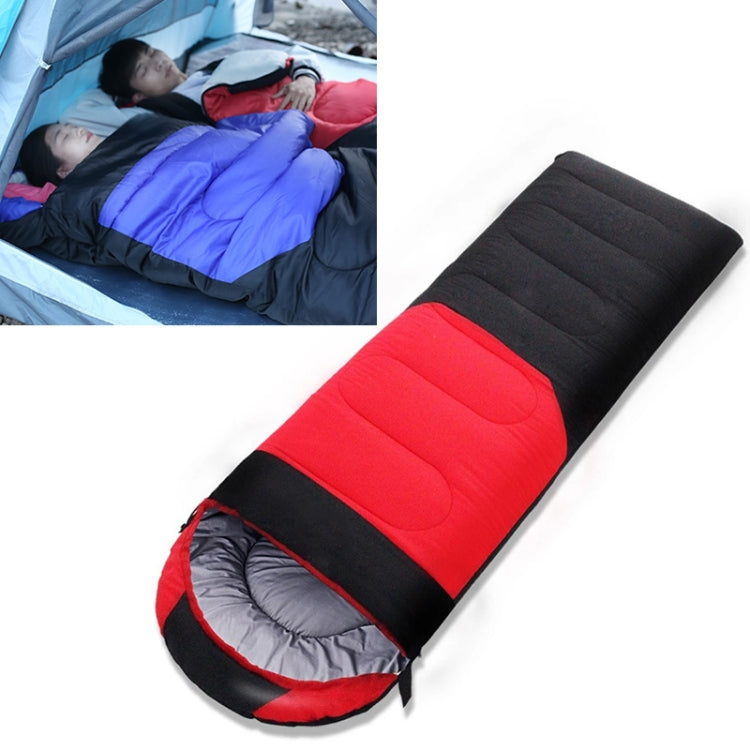 Skorter | Outdoor Camping Sleeping Bag Splicing Indoor Cotton Sleeping Bed, Size: 210x80cm, Weight: 1.6kg (Red)