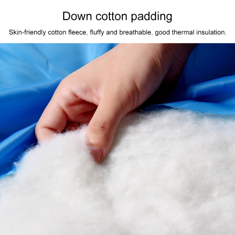 Skorter | Outdoor Camping Sleeping Bag Splicing Indoor Cotton Sleeping Bed, Size: 210x80cm, Weight: 1.6kg (Red)