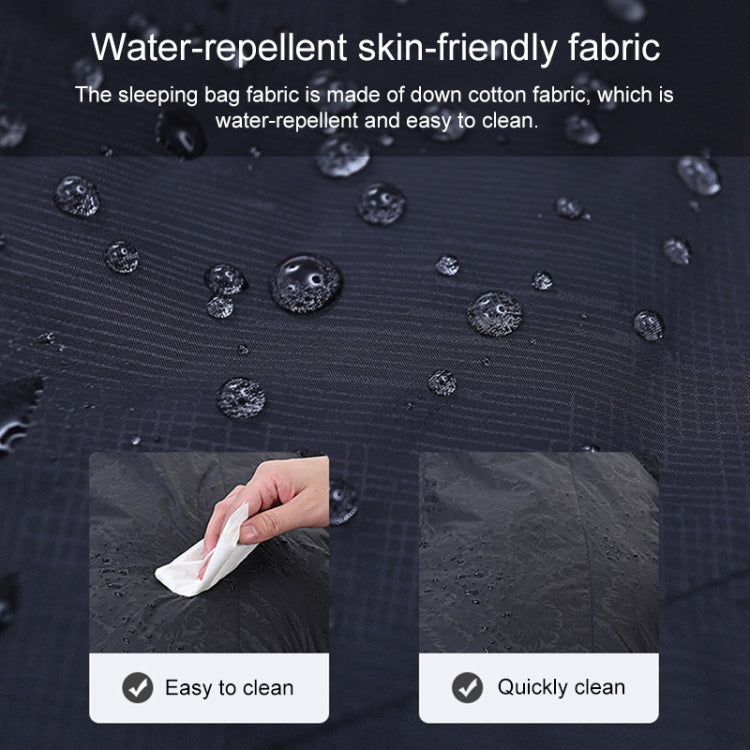 Skorter | Outdoor Camping Sleeping Bag Splicing Indoor Cotton Sleeping Bed, Size: 210x80cm, Weight: 1.8kg (Blue)