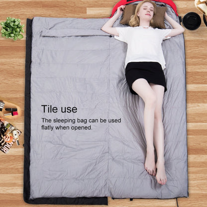 Skorter | Outdoor Camping Sleeping Bag Splicing Indoor Cotton Sleeping Bed, Size: 210x80cm, Weight: 1.8kg (Red)