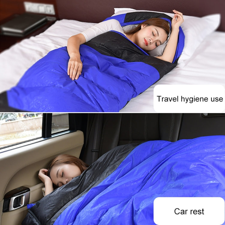 Skorter | Outdoor Camping Sleeping Bag Splicing Indoor Cotton Sleeping Bed, Size: 210x80cm, Weight: 2.2kg (Blue)