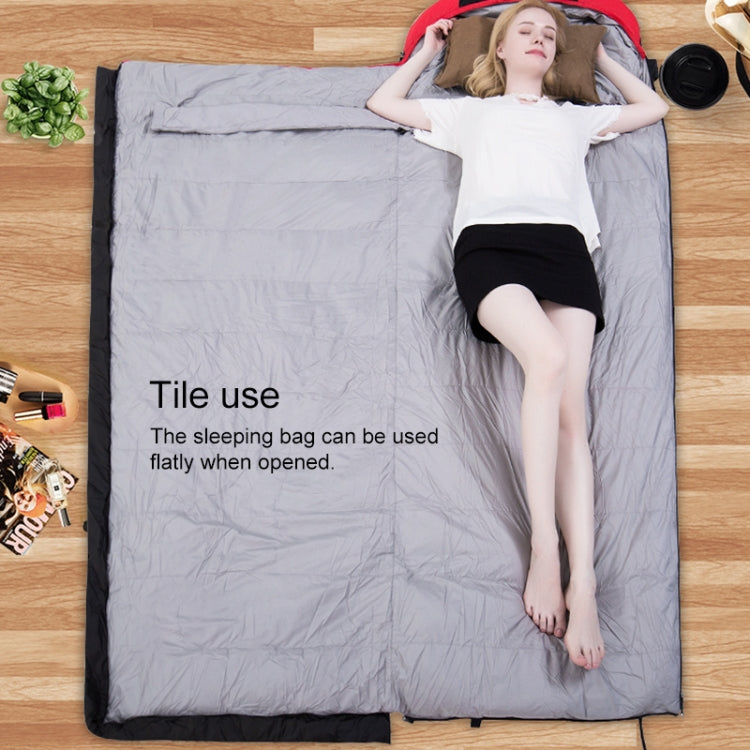 Skorter | Outdoor Camping Sleeping Bag Splicing Indoor Cotton Sleeping Bed, Size: 210x80cm, Weight: 2.2kg (Blue)