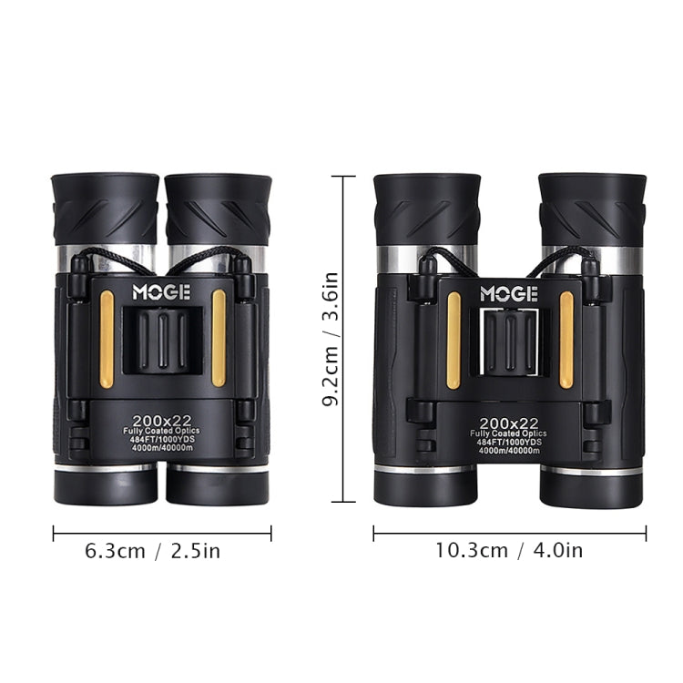 Skorter | Moge 200x22 Outdoor Professional HD Night Vision Telescope With Holder