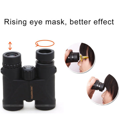 Skorter | Visionking 8X32 Professional Binoculars Glimmer Night Vision Waterproof Telescope for Camping / Hunting / Travelling