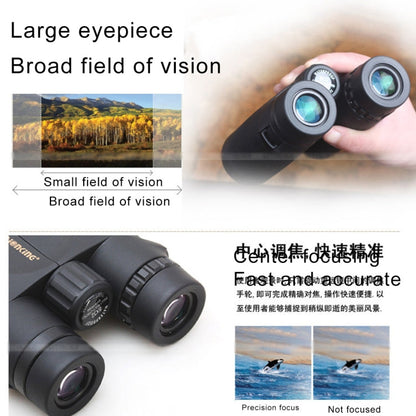 Skorter | Visionking 8X32 Professional Binoculars Glimmer Night Vision Waterproof Telescope for Camping / Hunting / Travelling