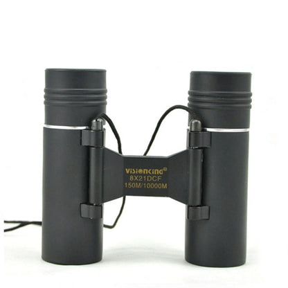 Skorter | Visionking 8X21 Fixed Focus Roof Binoculars for Camping / Hunting / Travelling