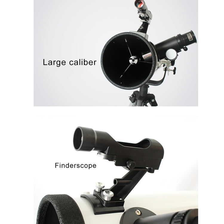 Skorter | Visionking High Quality Astronomy (700/76mm) 3 inch Telescope Newtonian Reflector Astronomical Space Telescope