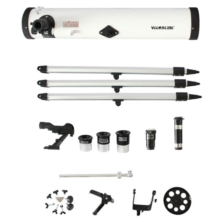 Skorter | Visionking High Quality Astronomy (700/76mm) 3 inch Telescope Newtonian Reflector Astronomical Space Telescope