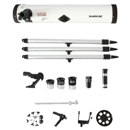 Skorter | Visionking High Quality Astronomy (700/76mm) 3 inch Telescope Newtonian Reflector Astronomical Space Telescope