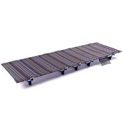 Skorter | Outdoor Folding Camping Mat Single Bed Portable Aluminium Alloy Sleeping Bed, Size: 180x61x14cm (Blue)