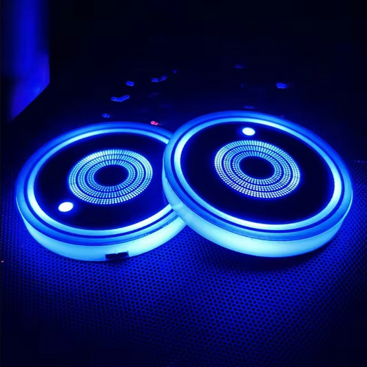 Skorter | Colors LED Car Cup Lights 2 PCS Set