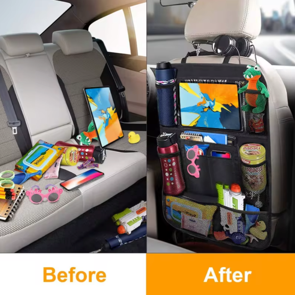 Skorter | Car Organizer with Touch Screen Tablet Holder