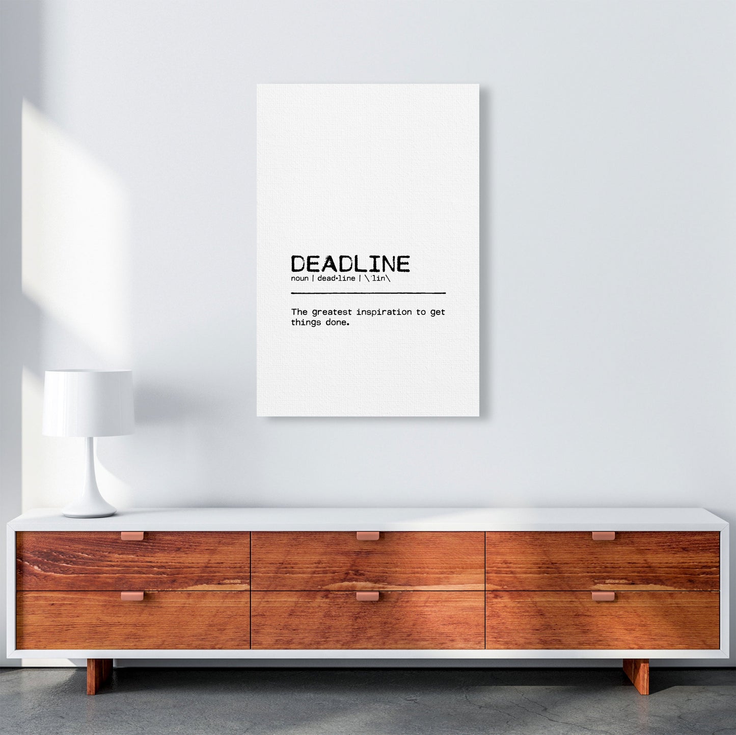 Skorter | Frist Inspiration Definition Quote Print By Orara Studio