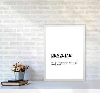 Skorter | Frist Inspiration Definition Quote Print By Orara Studio