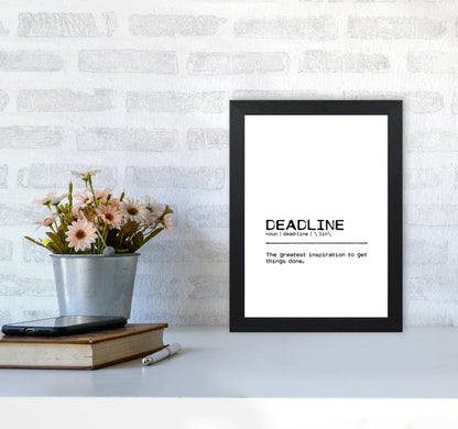 Skorter | Frist Inspiration Definition Quote Print By Orara Studio
