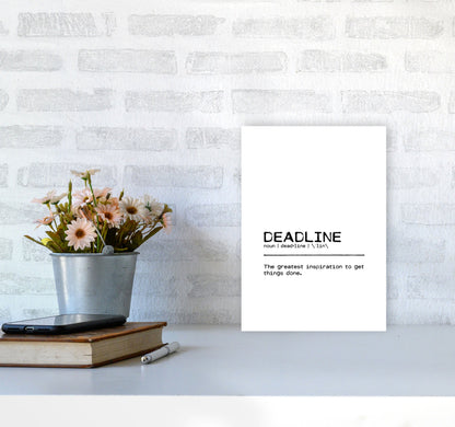Skorter | Frist Inspiration Definition Quote Print By Orara Studio