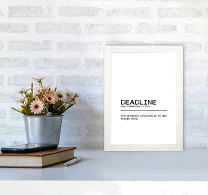 Skorter | Frist Inspiration Definition Quote Print By Orara Studio