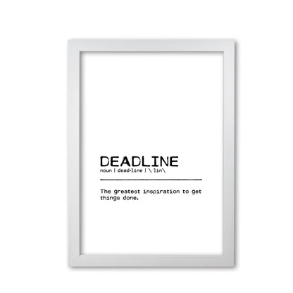 Skorter | Frist Inspiration Definition Quote Print By Orara Studio