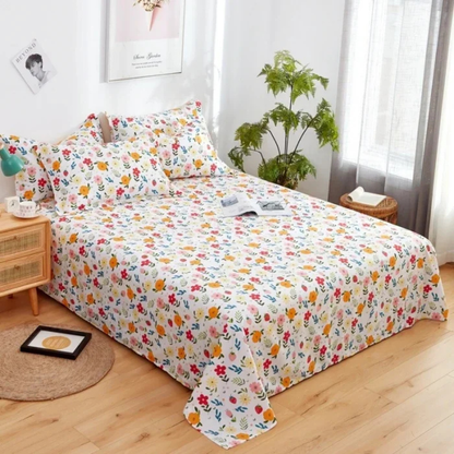 Skorter | Olira Cotton Bed Cover – Soft, Breathable Comfort