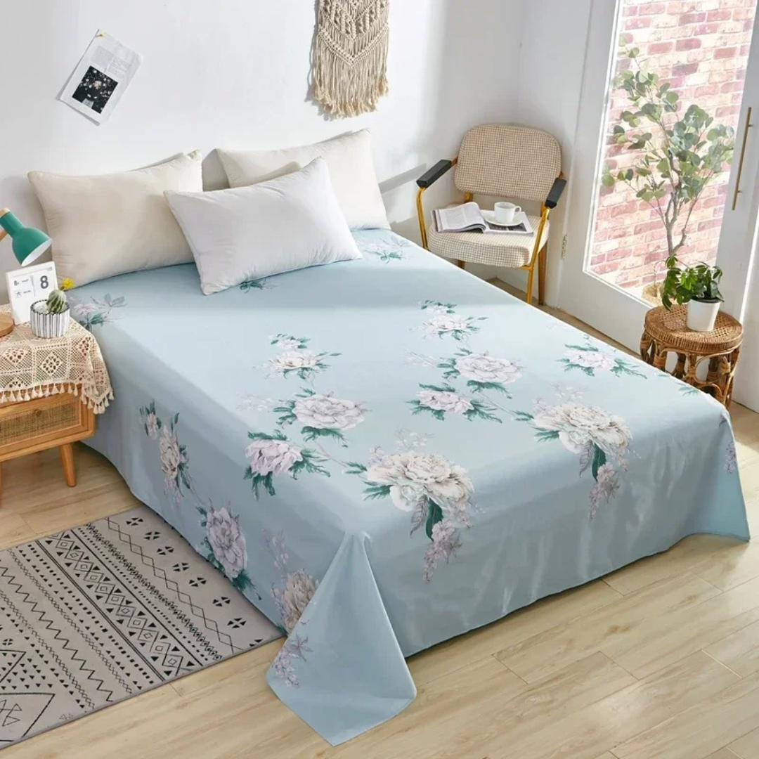 Skorter | Olira Cotton Bed Cover – Soft, Breathable Comfort