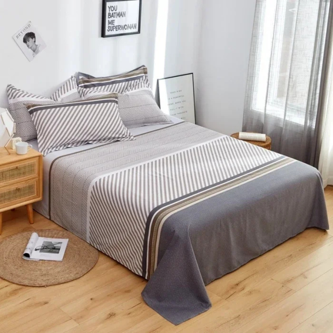 Skorter | Olira Cotton Bed Cover – Soft, Breathable Comfort