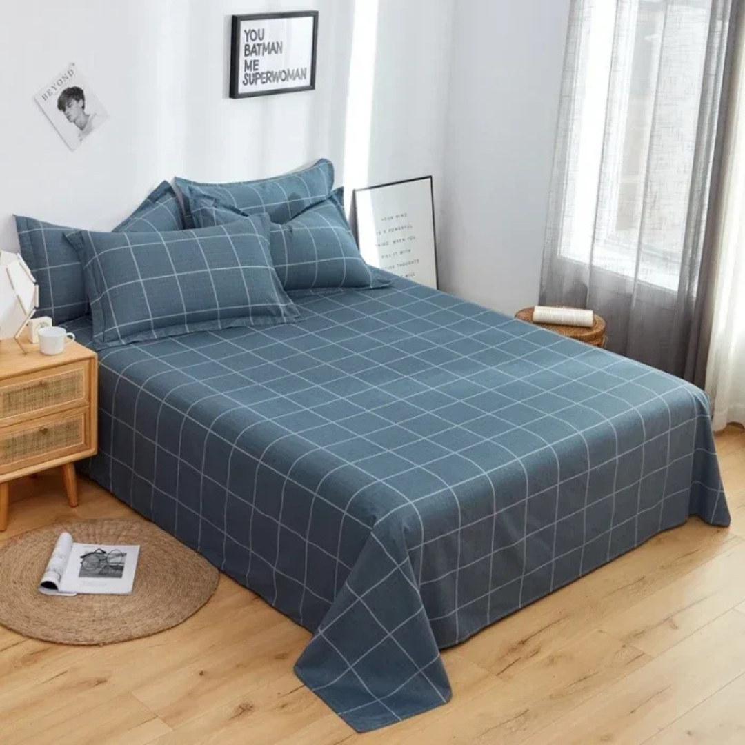 Skorter | Olira Cotton Bed Cover – Soft, Breathable Comfort