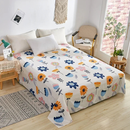 Skorter | Olira Cotton Bed Cover – Soft, Breathable Comfort