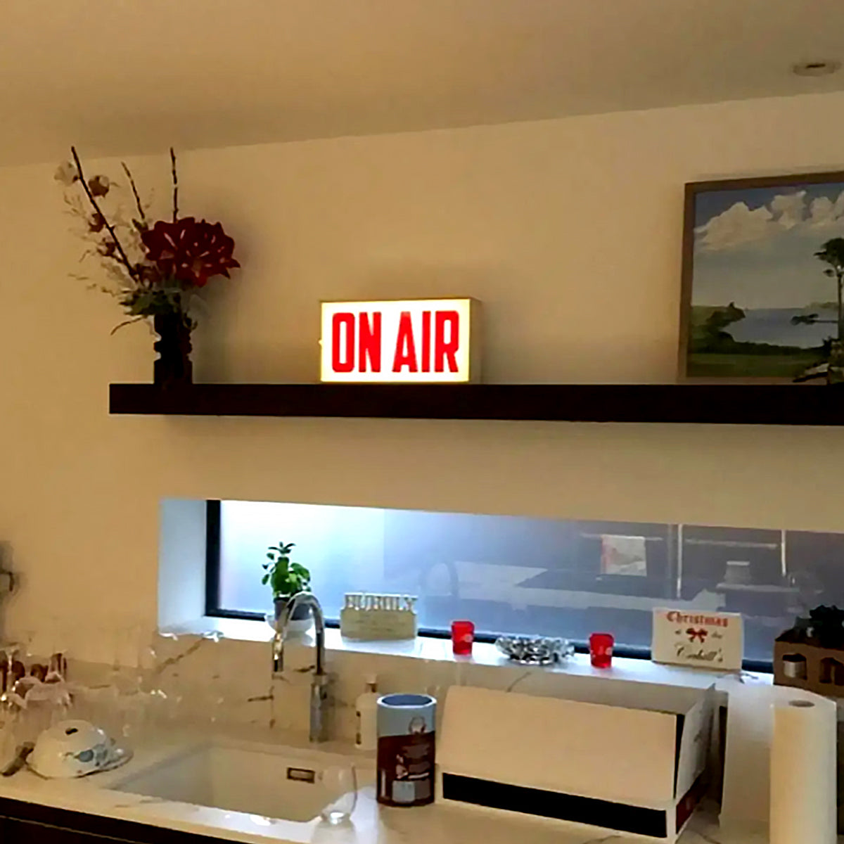 Skorter | On Air Sign Retro Light Box Table Lamp