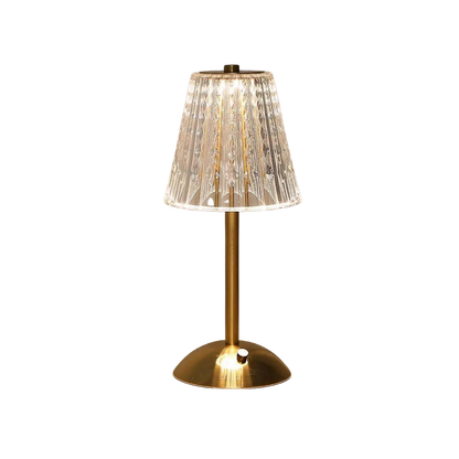 Skorter | CrystalLuxe - Vintage Table Lamp with Elegant Shine
