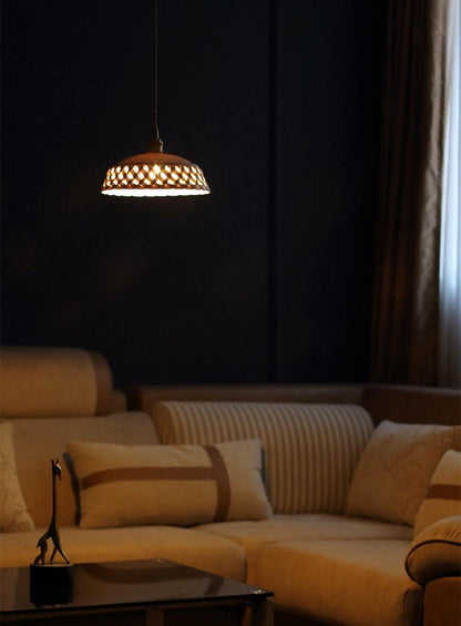 Skorter | Open work Ceramic Pendant Lamp