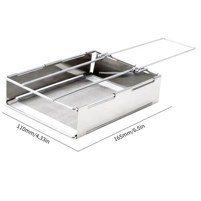 Skorter | Foldable stainless steel wood stove – Portable camping cooker for outdoor cooking