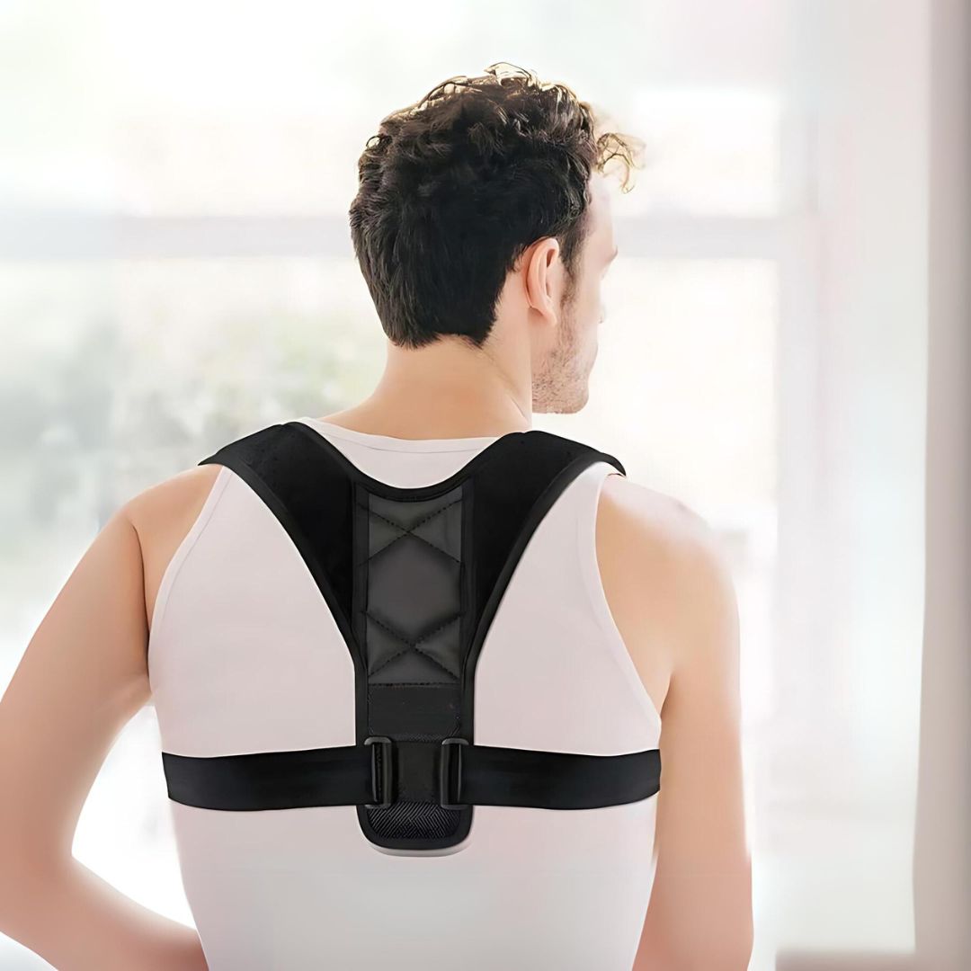 Skorter | Adjustable Back Brace Posture Corrector for Chronic Pain Relief and Daily Comfort Support
