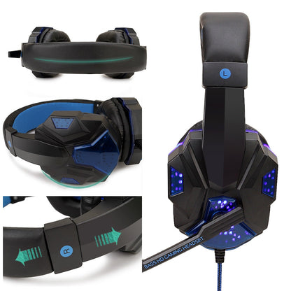 Skorter | Wired LED Light Gamer Headset