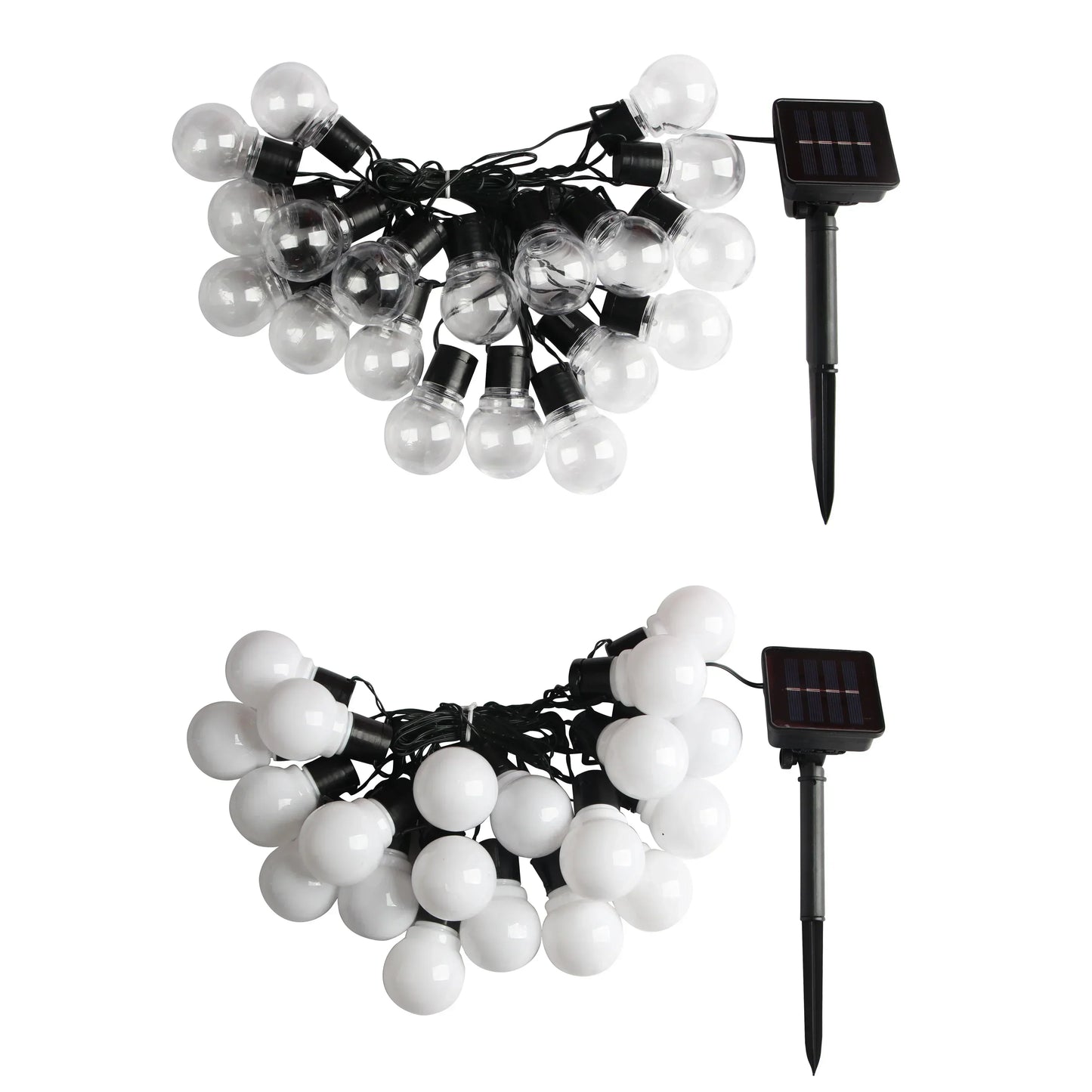 Skorter | Waterproof Outdoor String Lights - Solar Garden Lighting for Balcony & Terrace