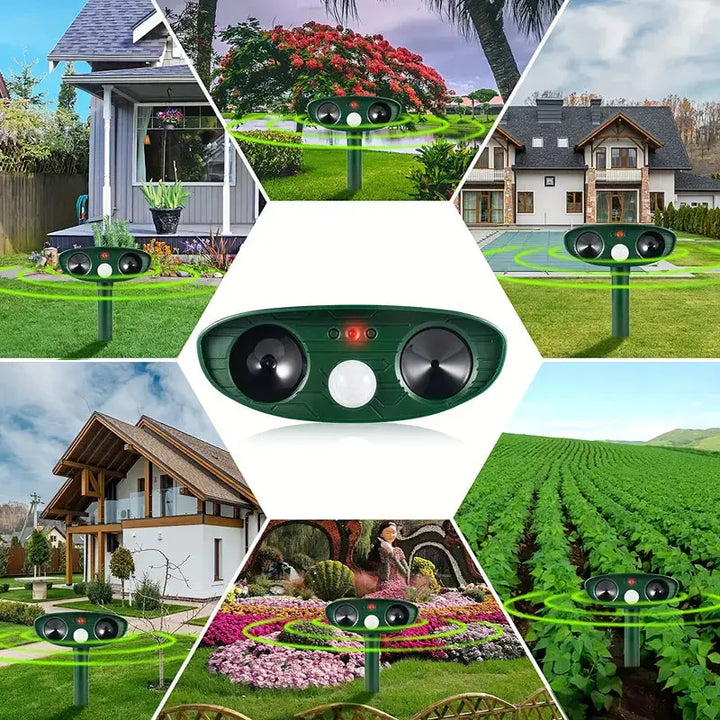 Skorter | Solar-powered Animal Repeller with Ultrasound