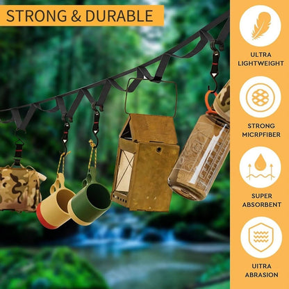 Skorter | Adjustable Hanging Rope for Camping & Hiking