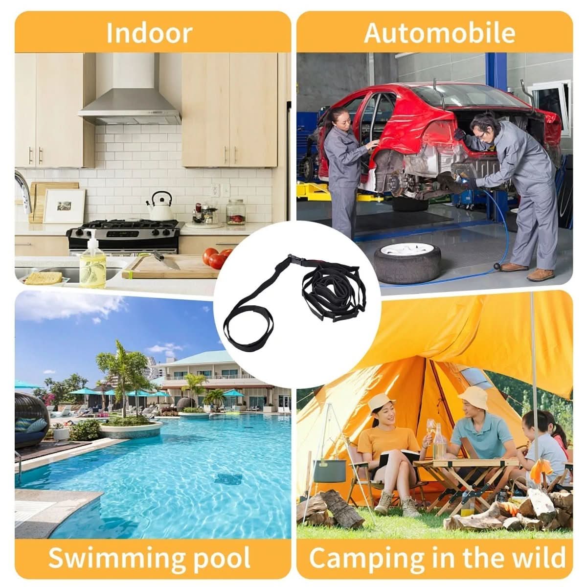 Skorter | Adjustable Hanging Rope for Camping & Hiking